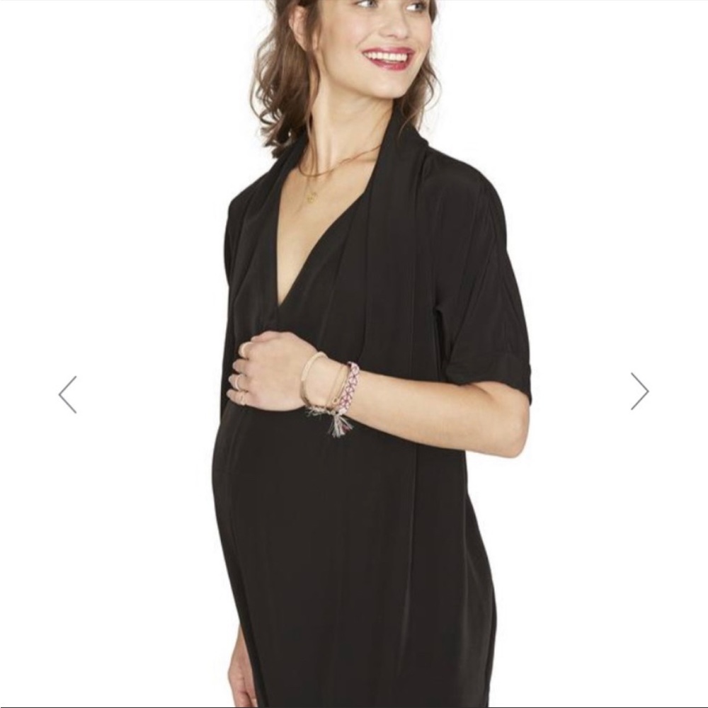 Hatch Black Silk Romper
